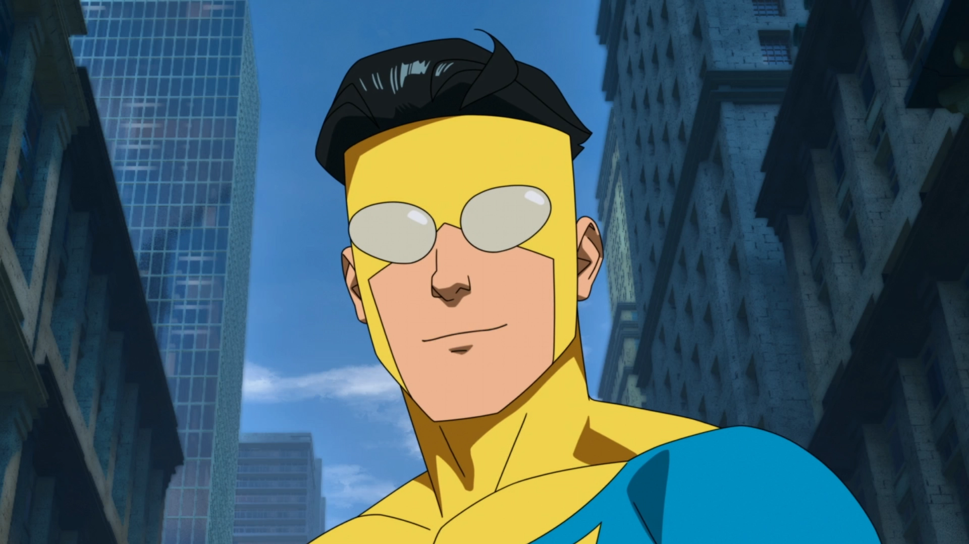 Image of the face of Invincible